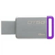 Флеш-накопичувач USB 3.0 Kingston DT 50 8GB metal - зображення 1
