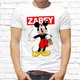 Мужская футболка с принтом, Swag Mickey Mouse (Микки Маус) "Zabey" Push IT, XXXL - изображение 1