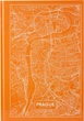 Книга канцелярская Axent Maps Prague А4 в твердой обложке 96 листов в клетку Персиковая (8422-542-A) - изображение 1