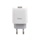 Мережевий зарядний пристрій Hoco C73A 2 USB Micro Білий - зображення 1