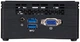 Неттоп Gigabyte BRIX (GB-BPCE-3350C); Intel Celeron N3350 (1.1-2.4 ГГц) / без ОЗУ (1xSO-DIMM) / без HDD (1xSATA3) / Intel HD Graphics 500 / без ОП / LAN / Wi-Fi / Bluetooth / кардридер / без ОС / черный - изображение 4