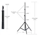 Набор "NEEWER Pro" студийный свет Софтбоксы 50x70 Студийные стойки LED Лампы 155W (SB-BW6090) - изображение 2
