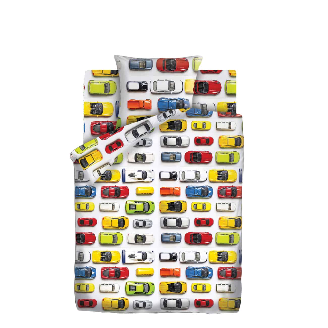 

Постельное белье Vpostelke поплин Модельки машинки 1.5-Спальный 150х220 см красный