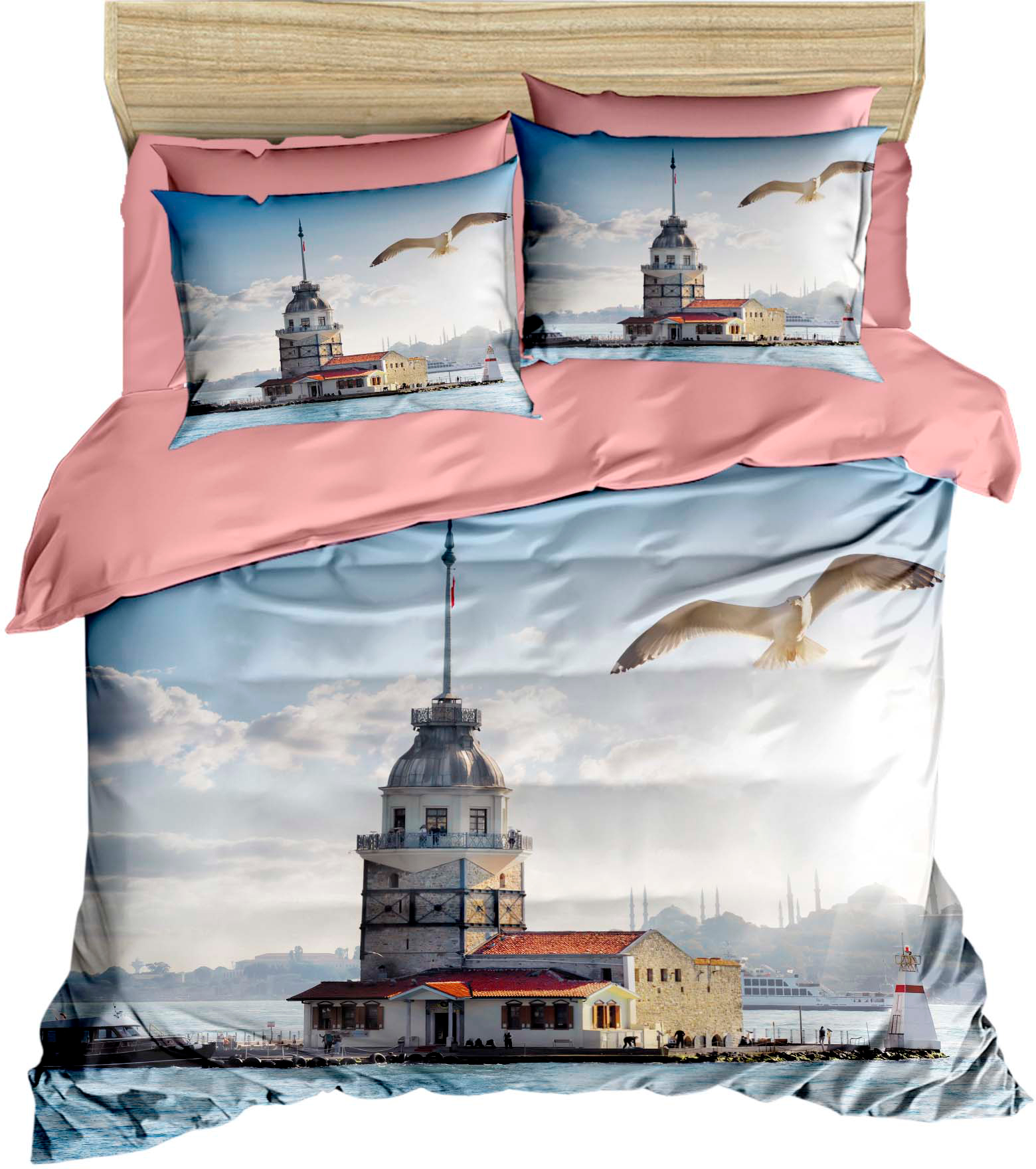 

Комплект постельного белья LightHouse Ранфорс 3D Lighthouse 200х220