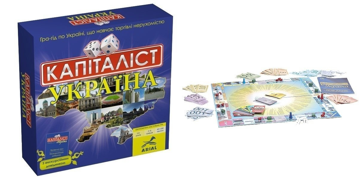 

Настольная игра Капиталист Украина Arial (20440) (55387)