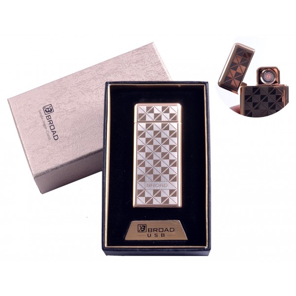 

USB зажигалка в подарочной упаковке "Broad" (Двухсторонняя спираль накаливания) №4850-2