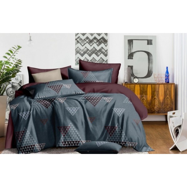 

Комплект постельного белья SoundSleep Mysterious triangles сатин евро