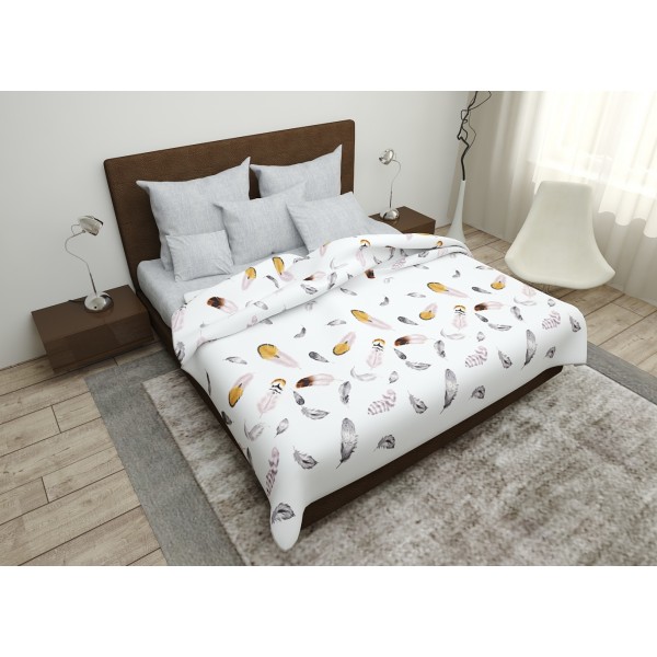 

Комплект постельного белья SoundSleep Feathers бязь двуспальный