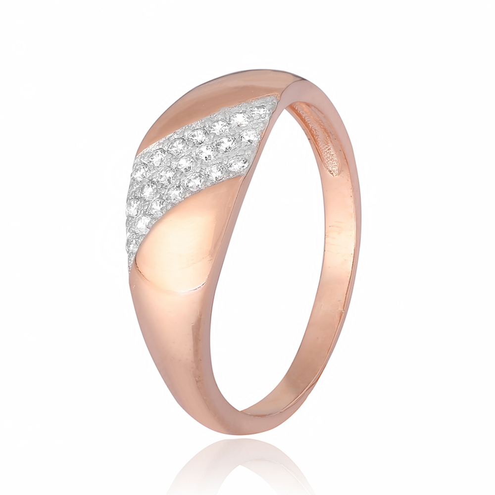 

Серебряное кольцо Silvex925 17.8 мм с фианитом (вес 2 г) модели КК3Ф/227-И