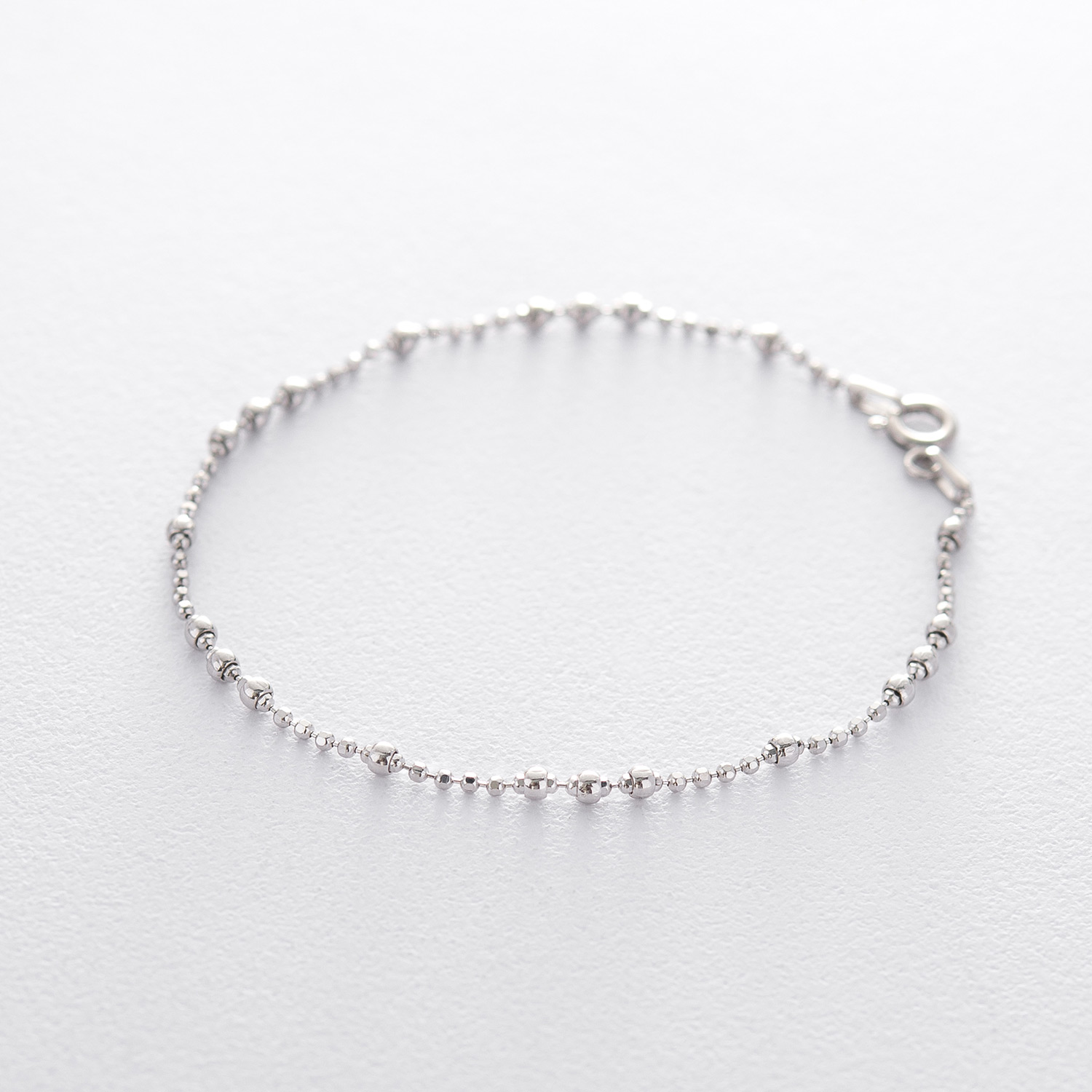 

Серебряный шариковый браслет S-ONIKS 19 см (2.3 г) модели 141315-2,3-19