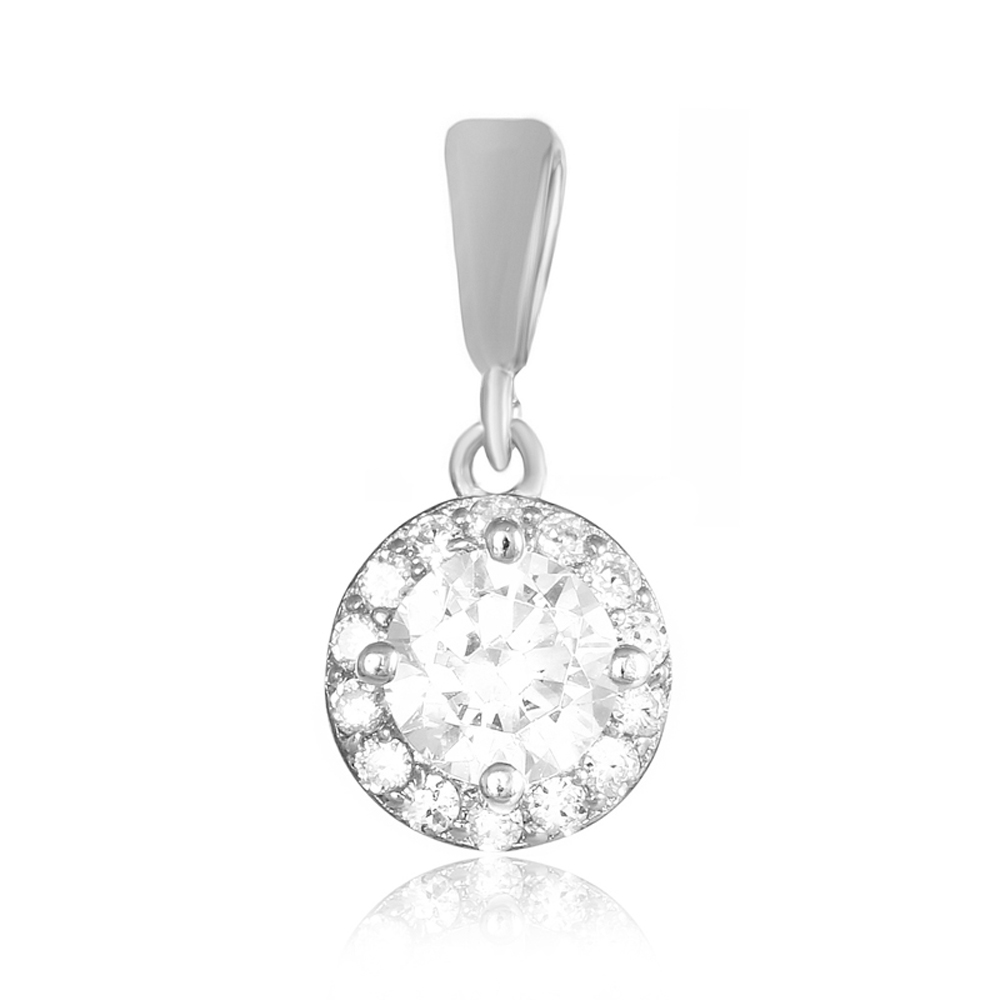 

Серебряный подвес Silvex925 с фианитом (вес 1.4 г) модели ПК2Ф/437