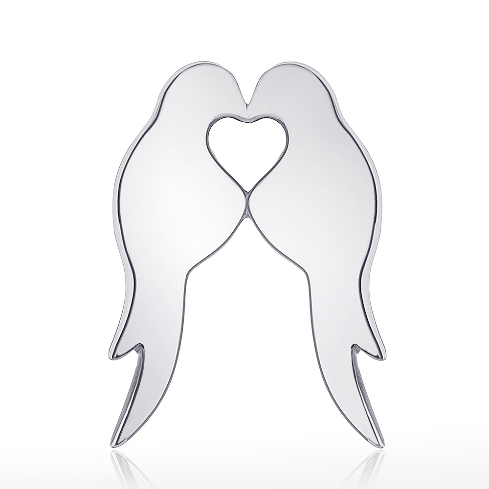 

Серебряный подвес «Влюблённые птицы» Silvex925 (вес 1.8 г) модели П2/1098