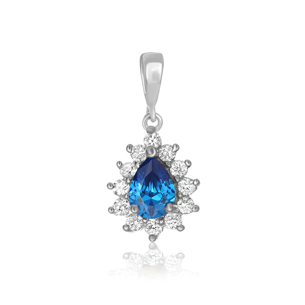 

Серебряный подвес Silvex925 с фианитом (вес 1.7 г) модели ПК2ФЛТ/383