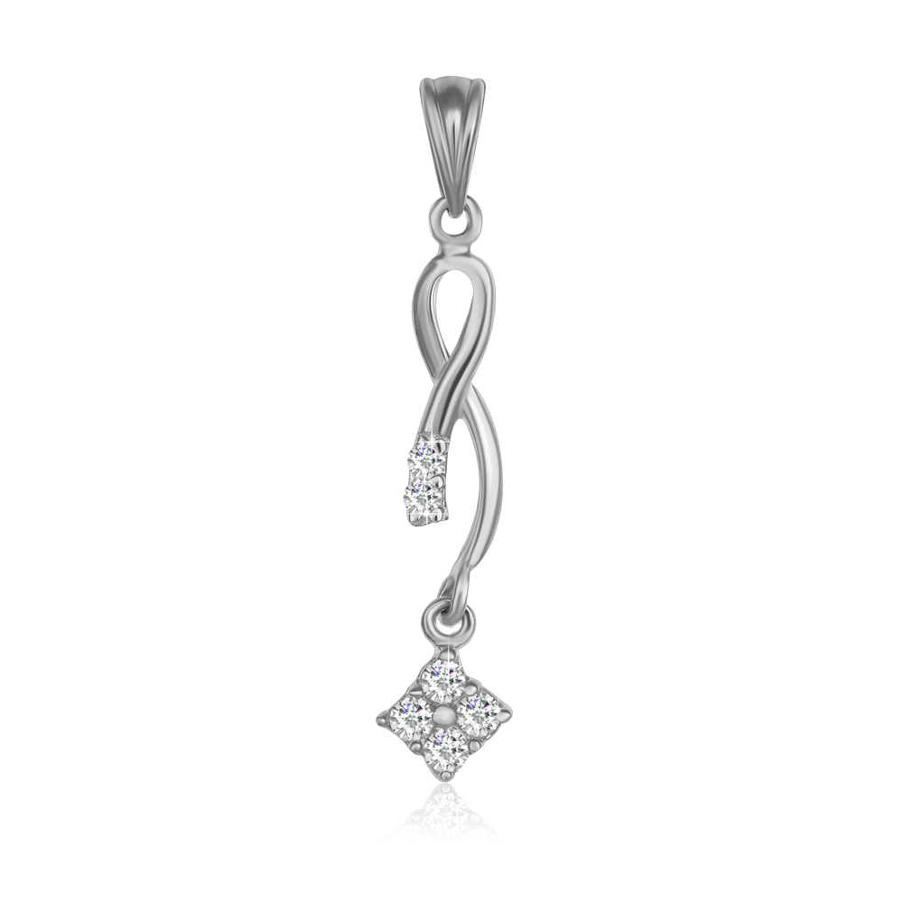 

Серебряный подвес Silvex925 с фианитом (вес 1 г) модели П2Ф/421