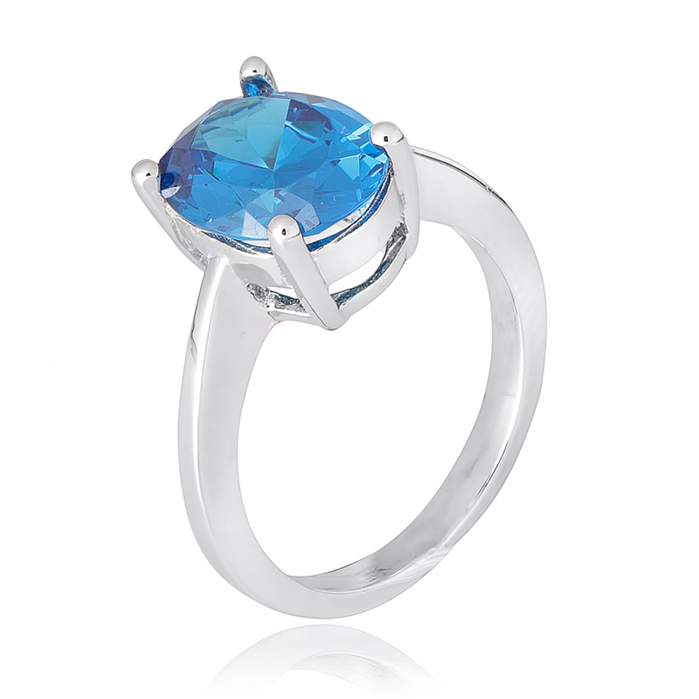 

Серебряное кольцо Silvex925 16.5 мм с фианитом (вес 3.2 г) модели КК2ФЛТ/406-Д