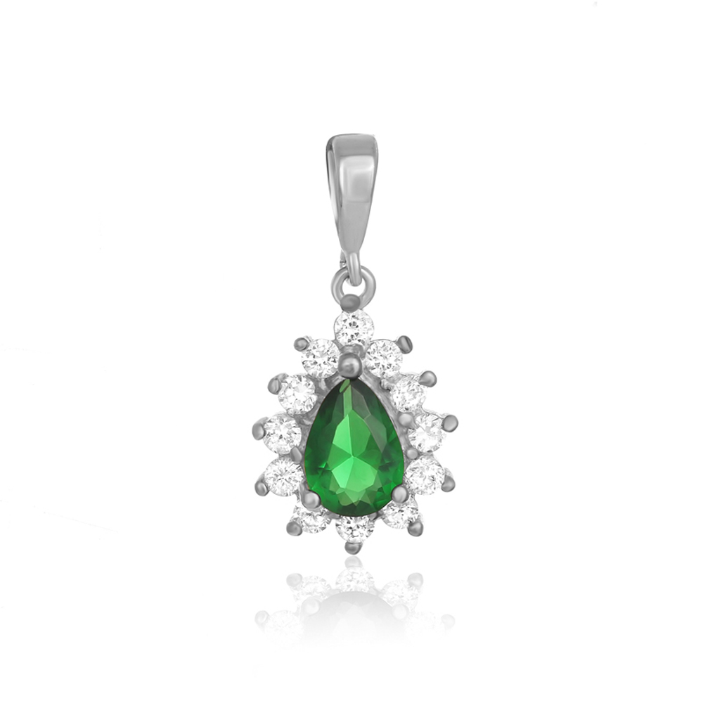 

Серебряный подвес Silvex925 с фианитом (вес 1.5 г) модели ПК2ФИ/383