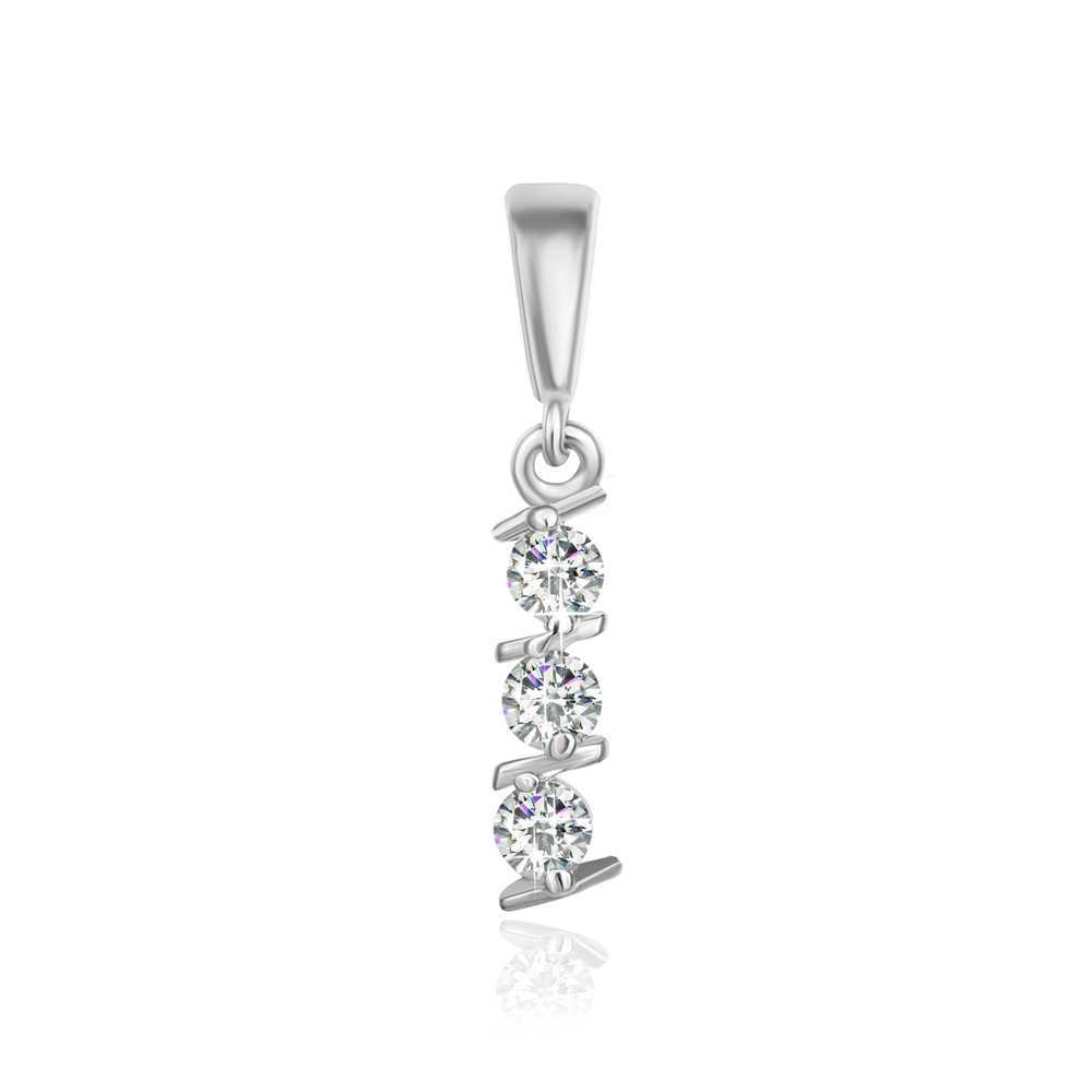 

Серебряный подвес Silvex925 с фианитом (вес 1.1 г) модели П2Ф/032