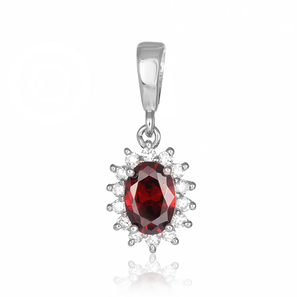 

Серебряный подвес Silvex925 с фианитом (вес 1.4 г) модели ПК2ФГ/375