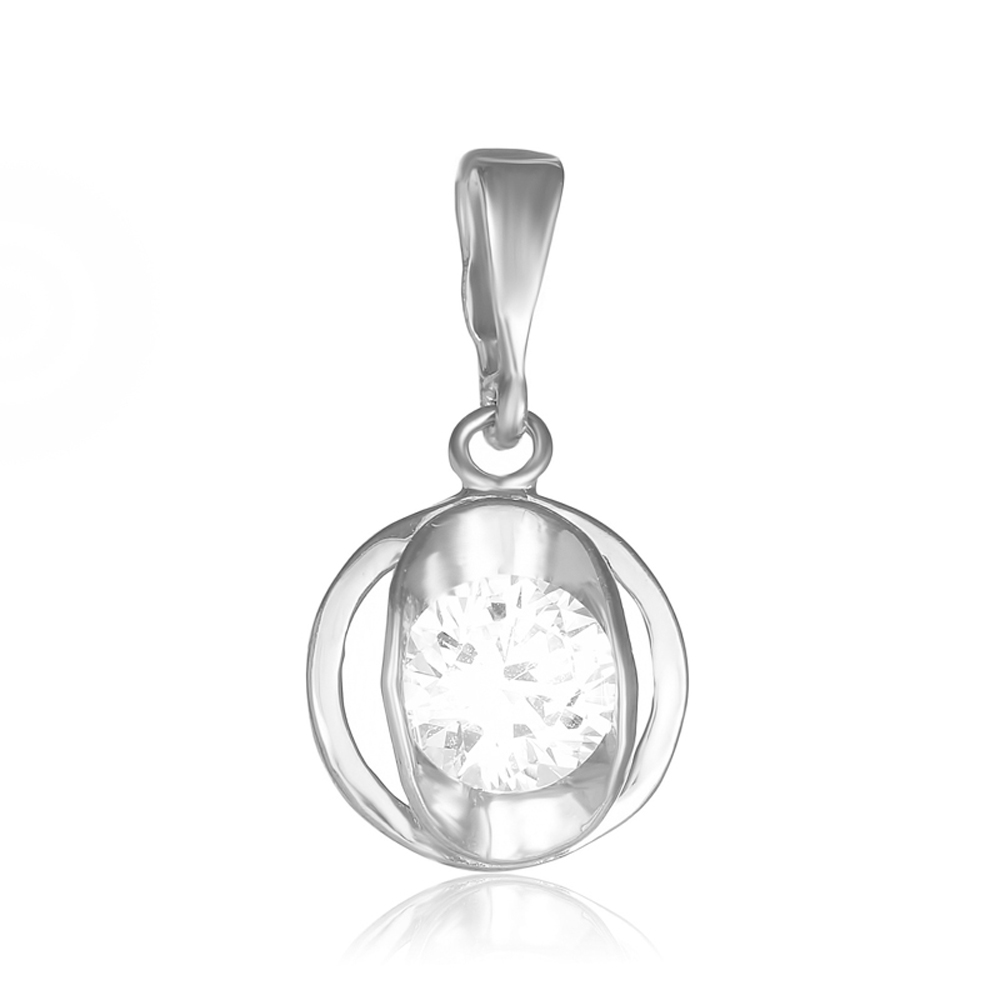 

Серебряный подвес Silvex925 с фианитом (вес 1.5 г) модели ПК2Ф/413