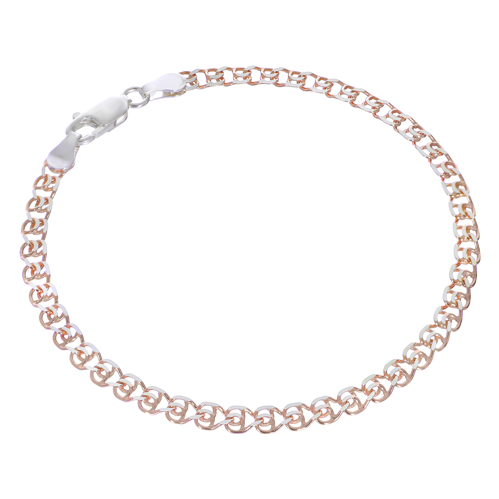 

Серебряный браслет Silvex925 45 см (вес 1.8 г) модели 841А 3/18