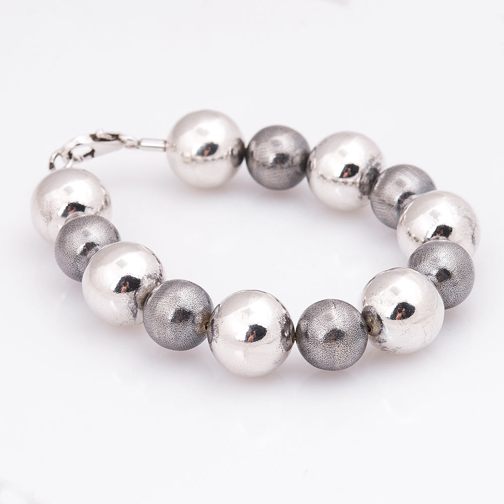 

Серебряный браслет S-ONIKS с шариками 21 см (47.1 г) модели 14162-47,1-21