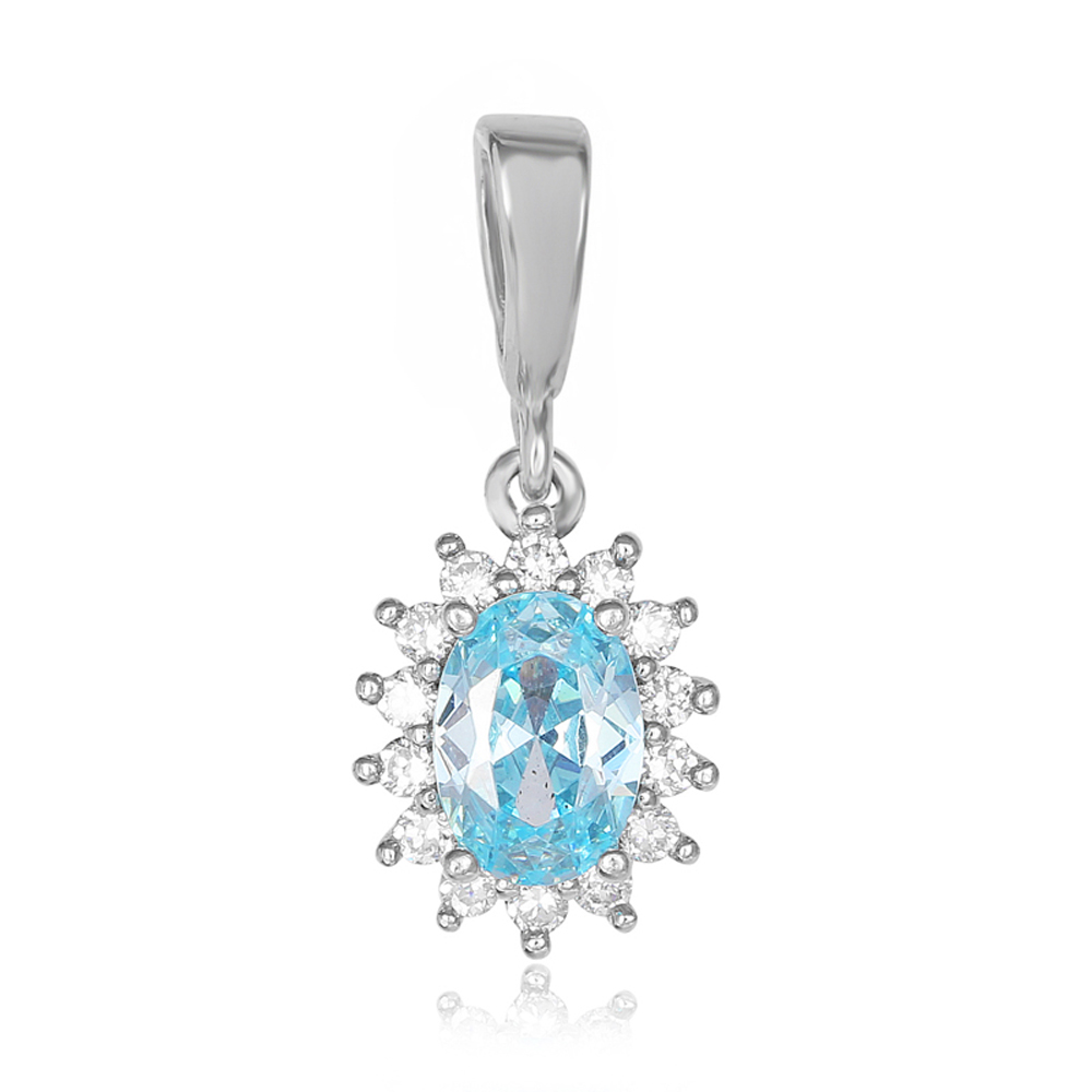 

Серебряный подвес Silvex925 с фианитом (вес 1.4 г) модели ПК2ФТ/375