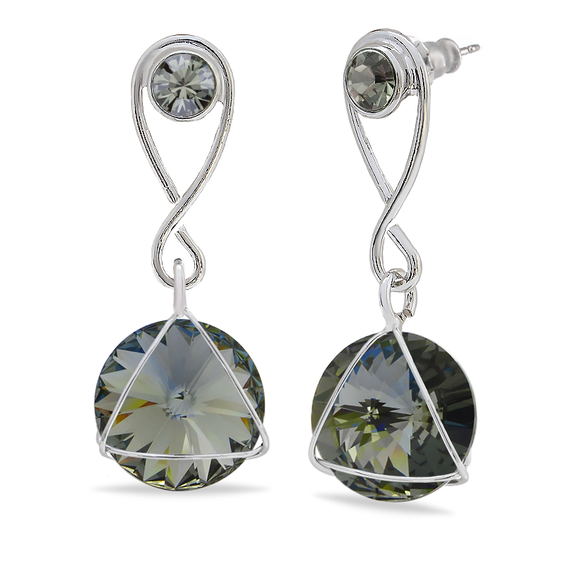 

Серьги KOBI LUCY со Swarovski модели 7740-1168-04-32