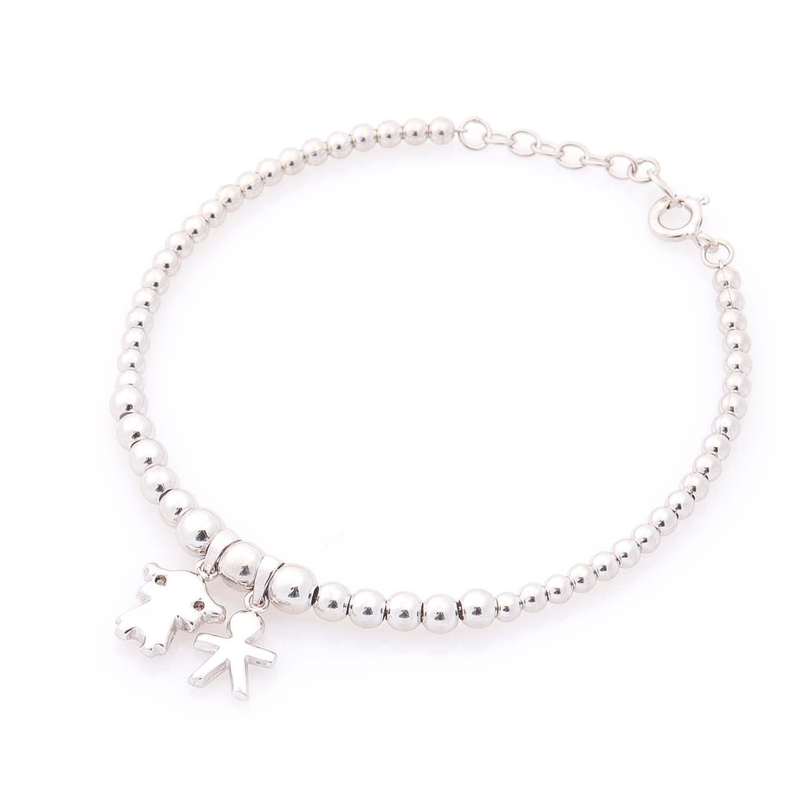 

Серебряный браслет S-ONIKS «Мальчик и девочка» 22 см (7.9 г) модели 141309-7,9-22