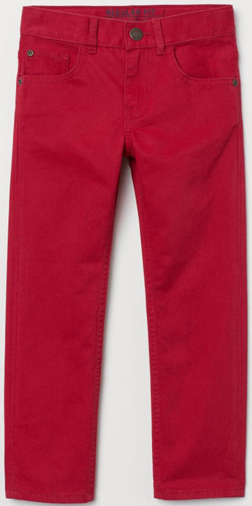 

Брюки H&M hmk04400019 104 см Бордовые