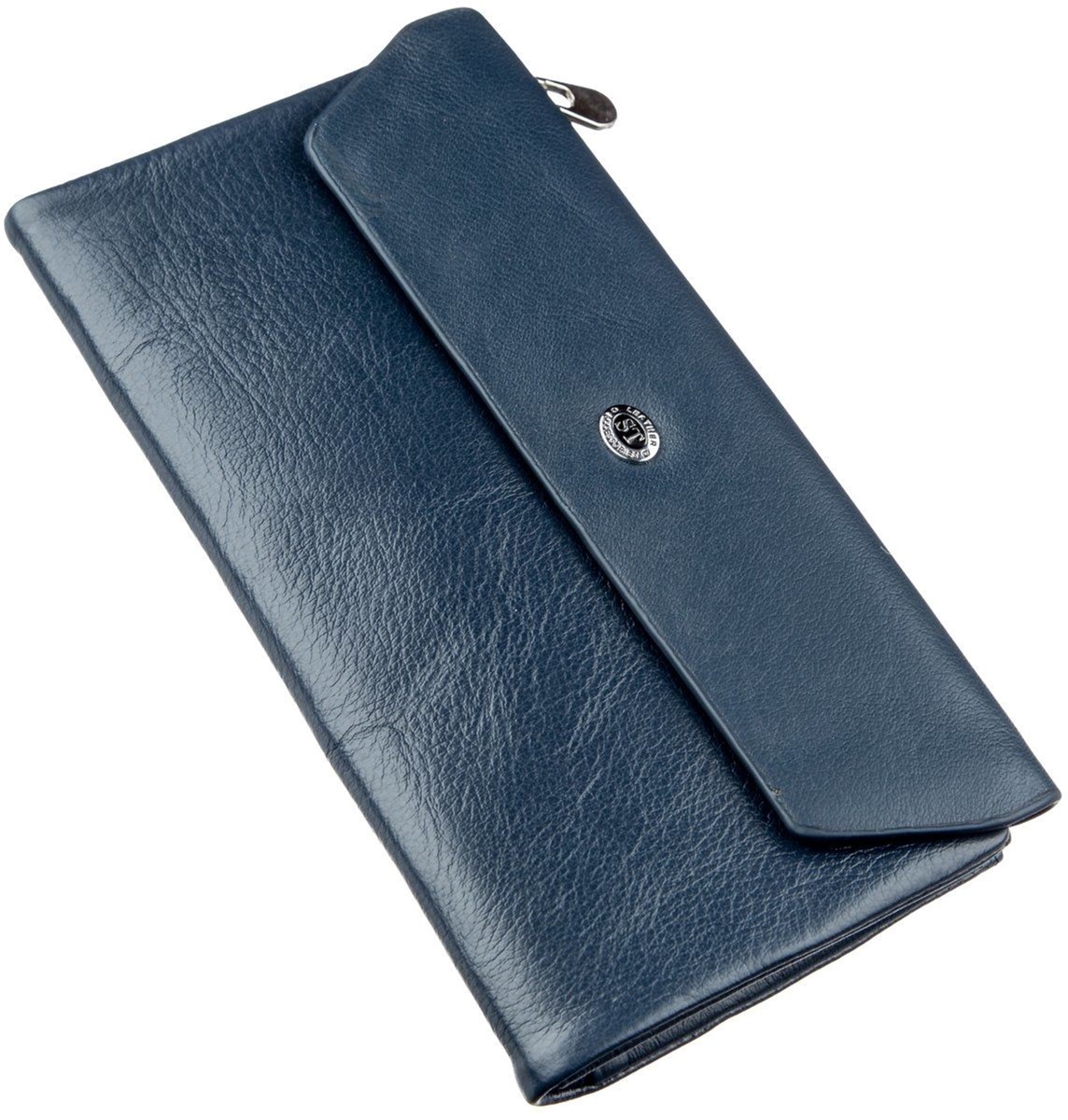 

Кошелек кожаный ST Leather Accessories 18843 Синий