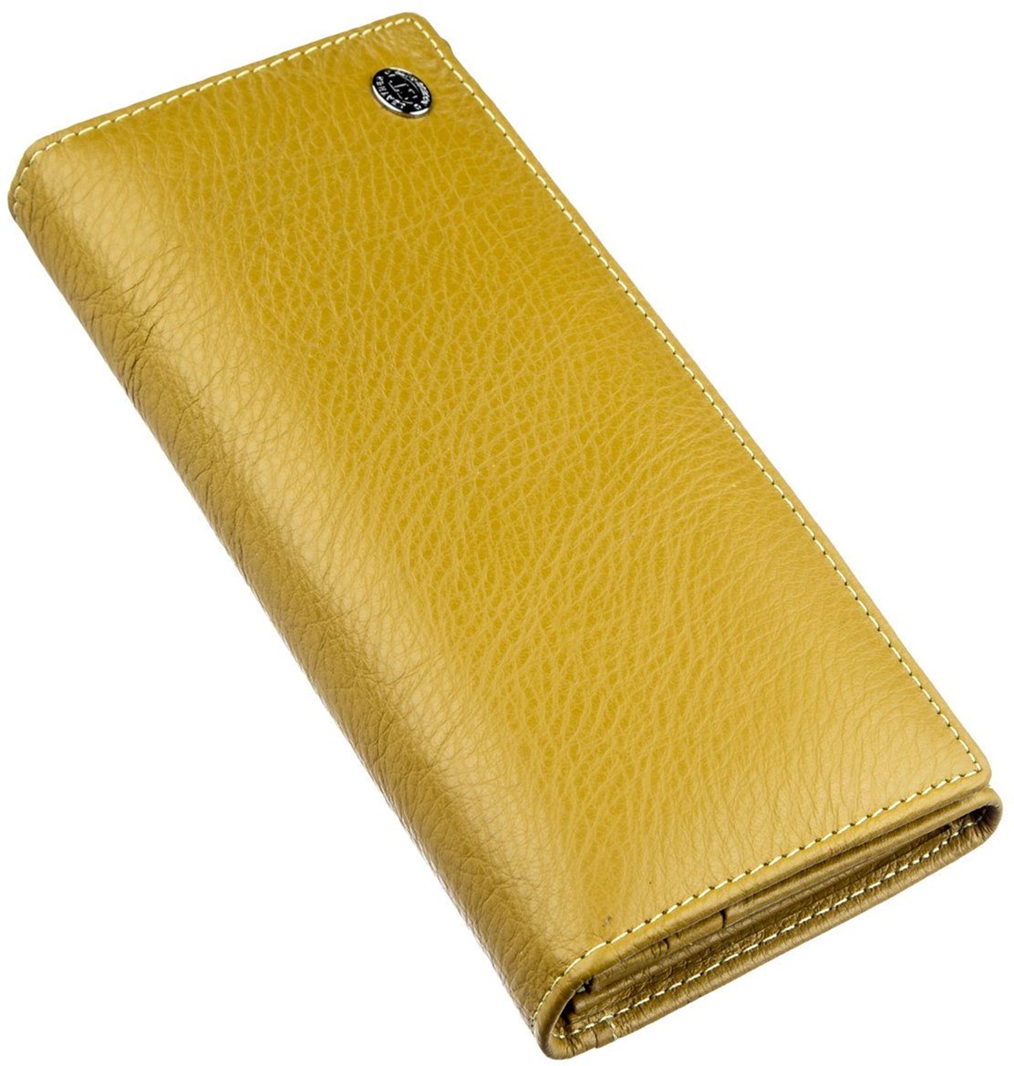 

Кошелек кожаный ST Leather Accessories 18871 Горчичный