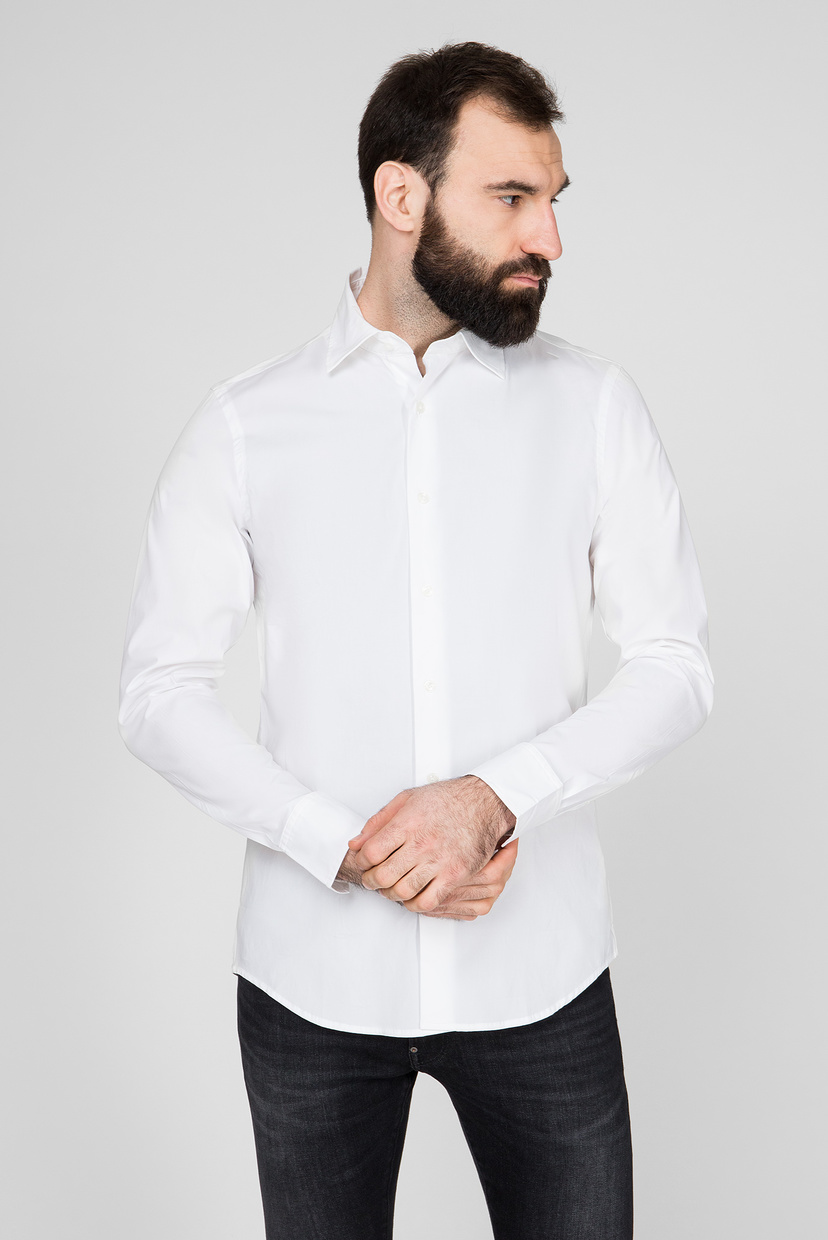 

Мужская белая рубашка G-Star RAW XXL D03691,7085