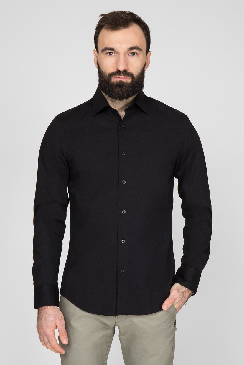 

Мужская черная рубашка G-Star RAW XXL D03691,7085
