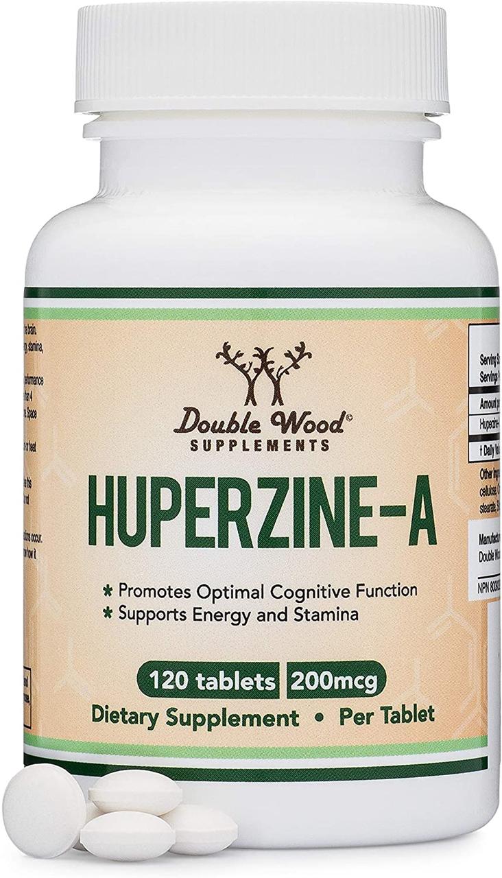 

БАД Double Wood Supplements Huperzine A 200 мкг 120 таблеток