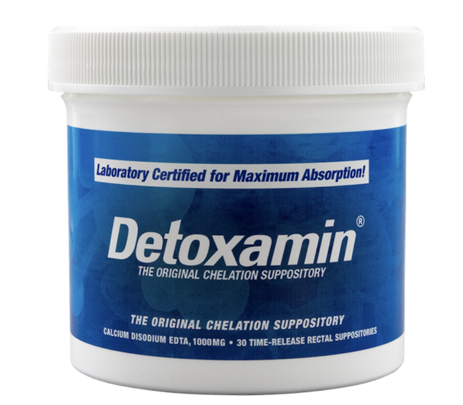 

Свечи Детоксамин с ЕДТА Detoxamin 1000MG 30 шт