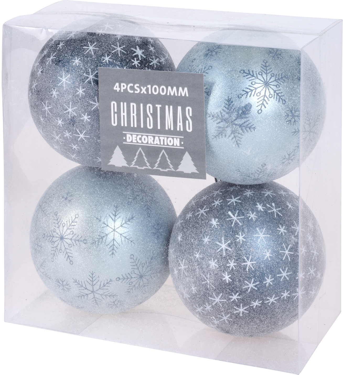 

Набор елочных шаров Christmas Decoration 4 шт (CAN213230)