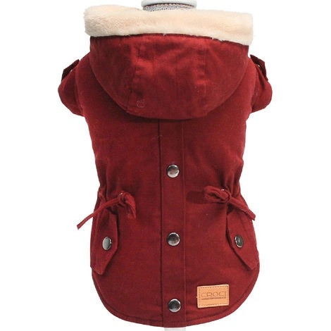 

Жакет для собак Croci Parka Bordeaux утепленный Бордовый 40 см