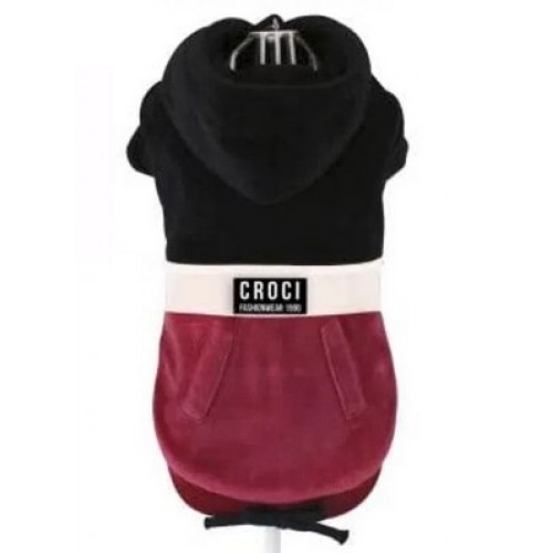 

Толстовка для собак Croci Fashionwear Черная 25 см