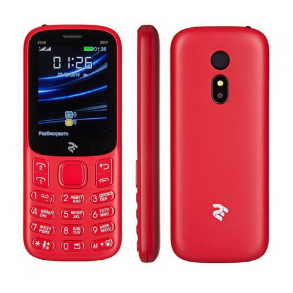 

2E E240 2019 Dual Sim Red