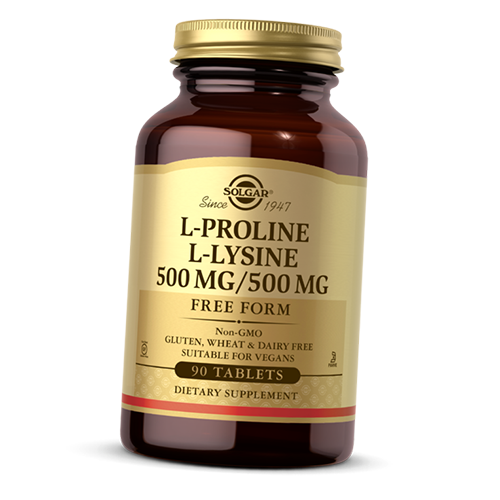 

L-Proline/L-Lysine Solgar 90таб (27313013)
