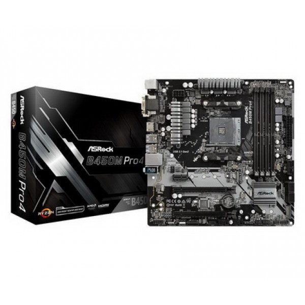 

ASRock B450M Pro4 Socket AM4