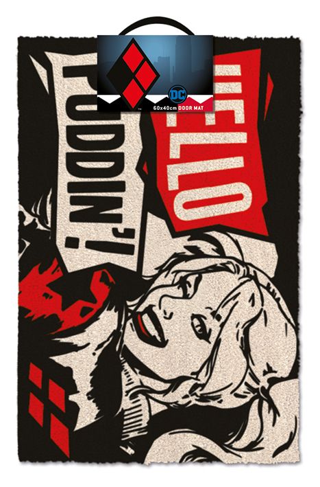 

Напольный коврик Pyramid International Harley Quinn - Hello Puddin' Doormat 600 х 400 мм