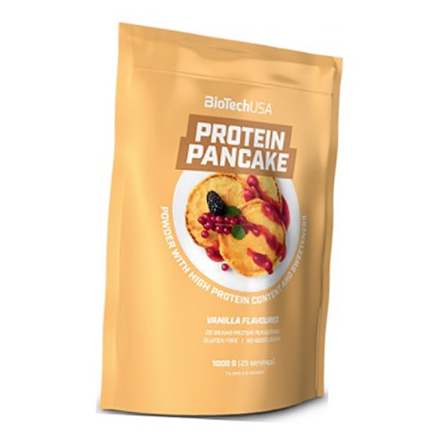 

Белковая смесь для приготовления блинчиков, Pancake, BioTech (USA) 1000г Ваниль (05084003)