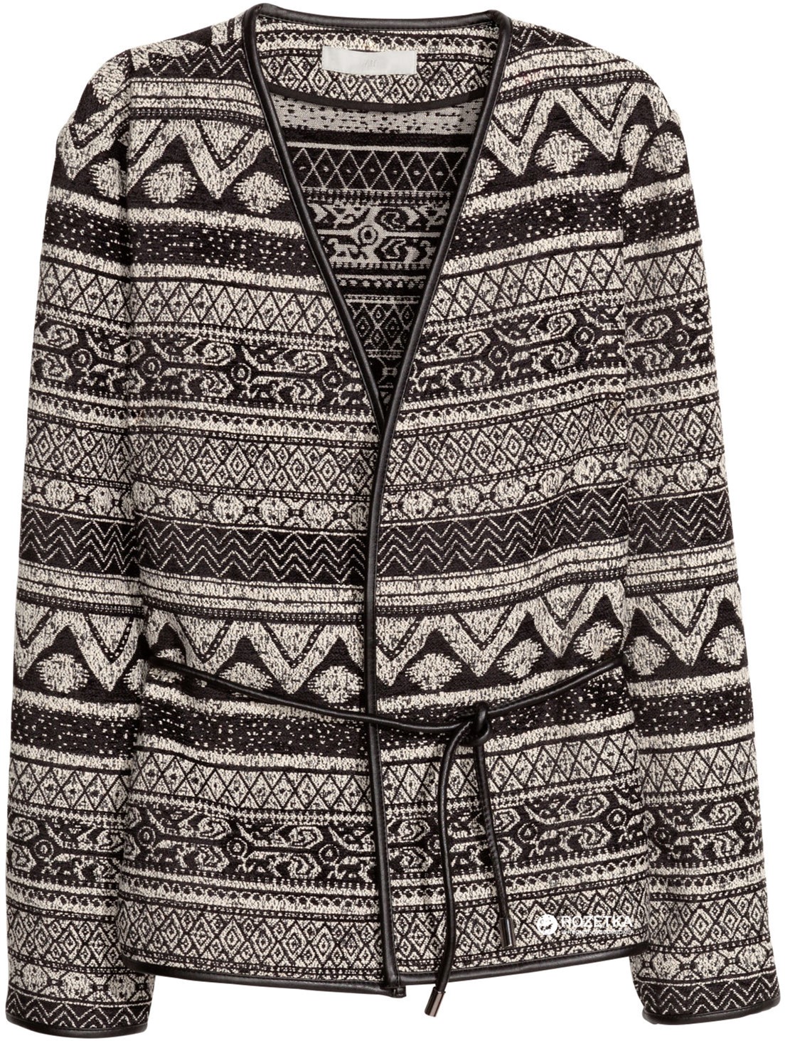 

Кардиган H&M 345312212 38 Черный с серым