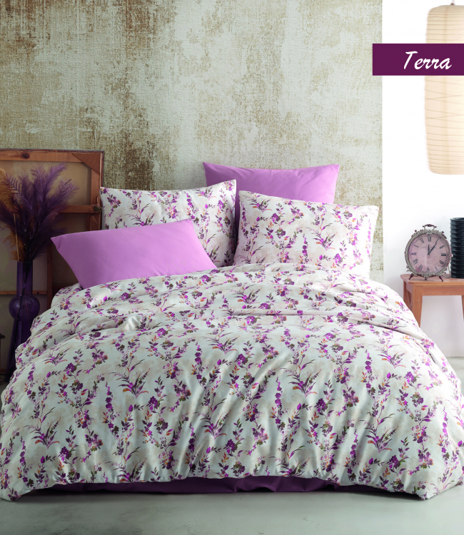 

Комплект постельного белья Zugo Home Евро ранфорс Terra V3 арт.ts-02502