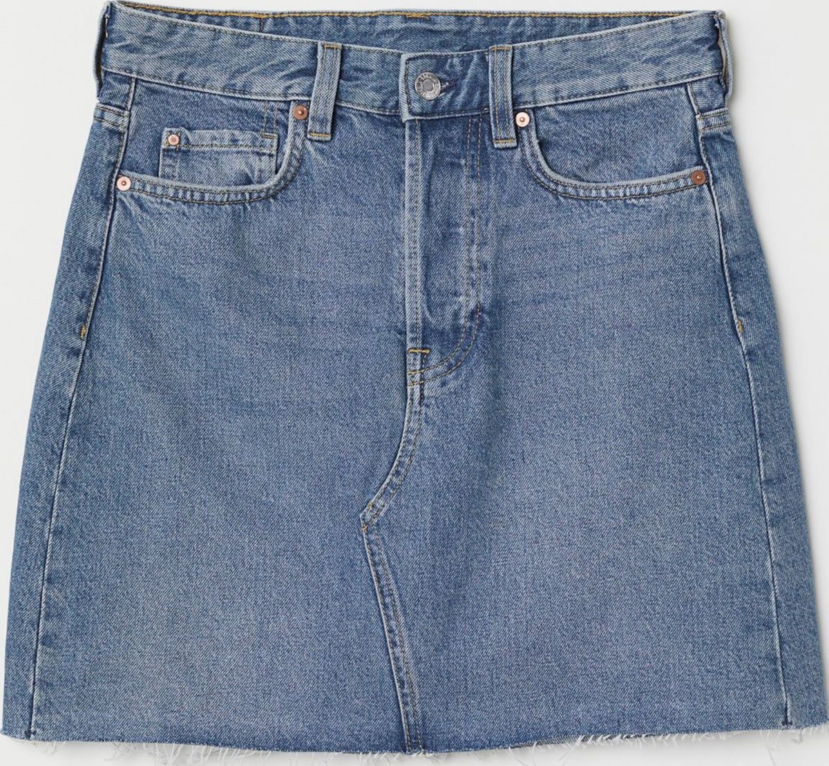 

Юбка джинсовая H&M 539878812 42 Голубая