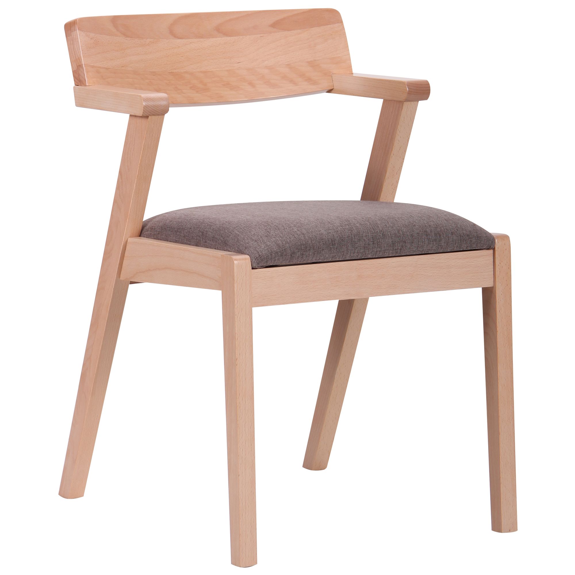 

Стул Рокфор AMF Бук Беленый + Капучино