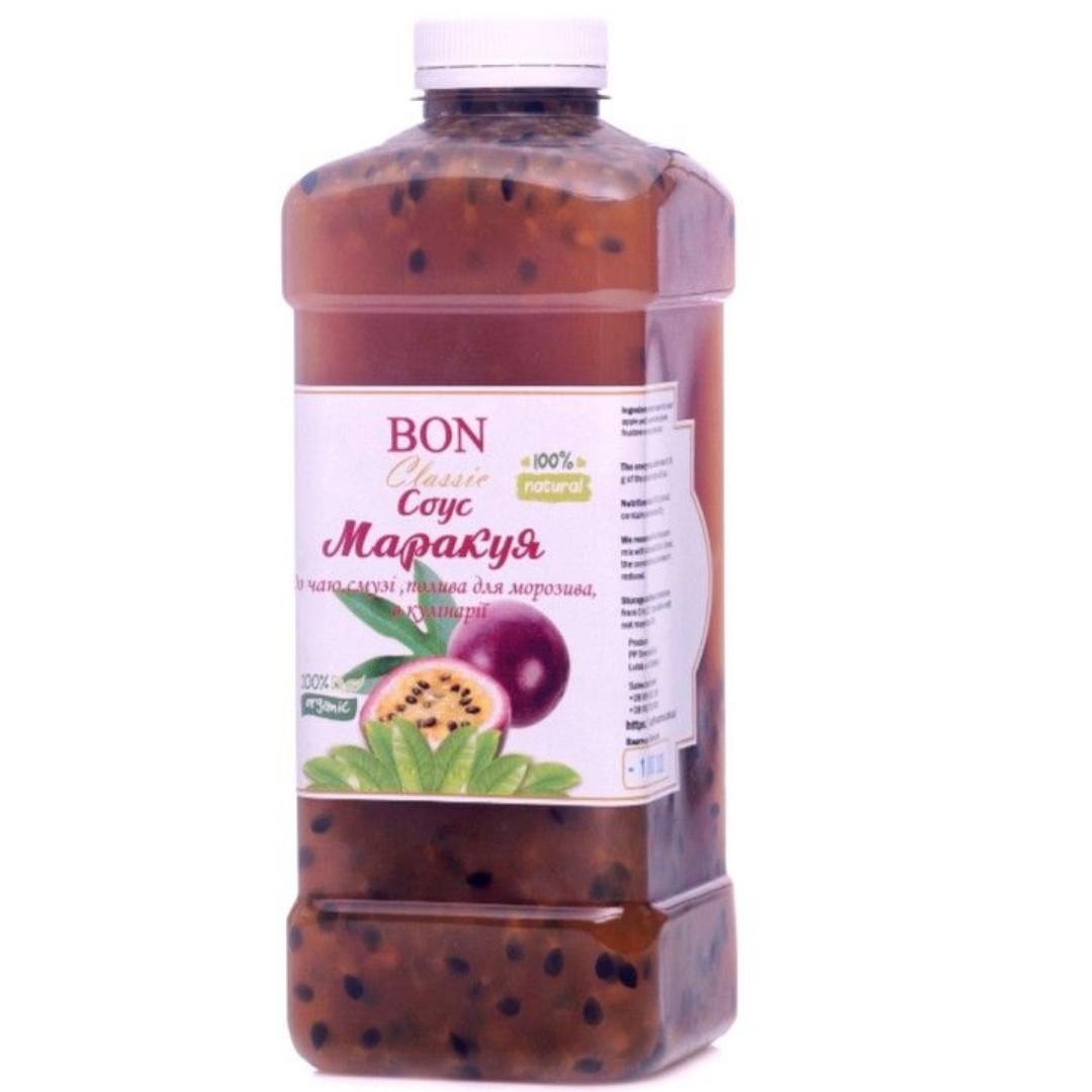 Соус / Фруктовый коктейль / Чай / Полива для Десертов Маракуйя .Bon ...