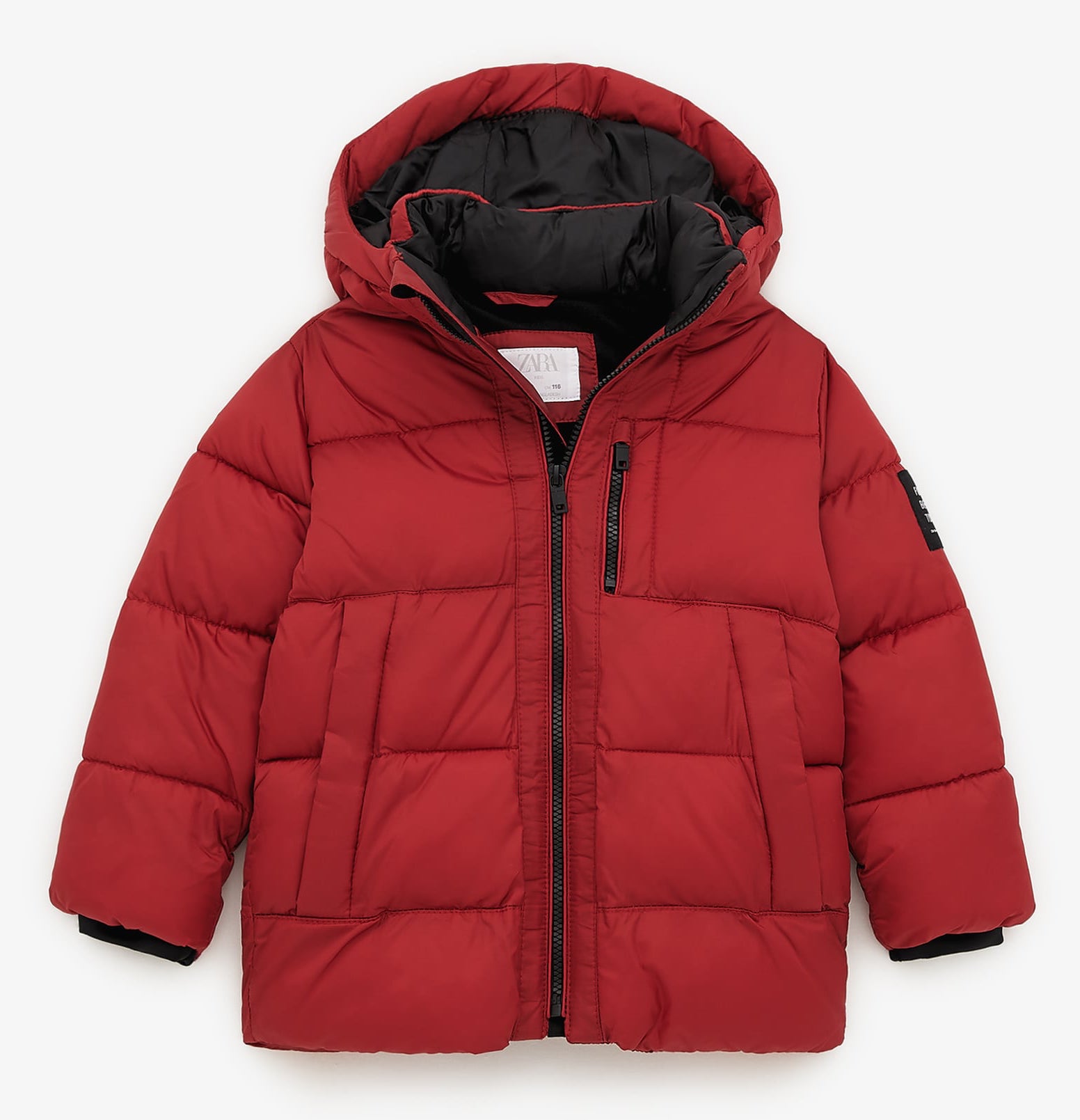 

Демисезонная куртка для мальчика Zara 116 размер красная 5992771600