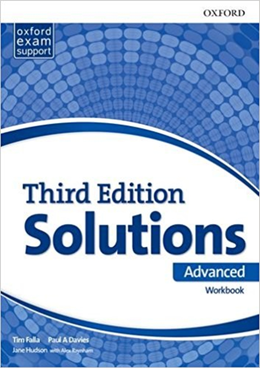 

Книга Solutions 3rd ed advanced Workbook